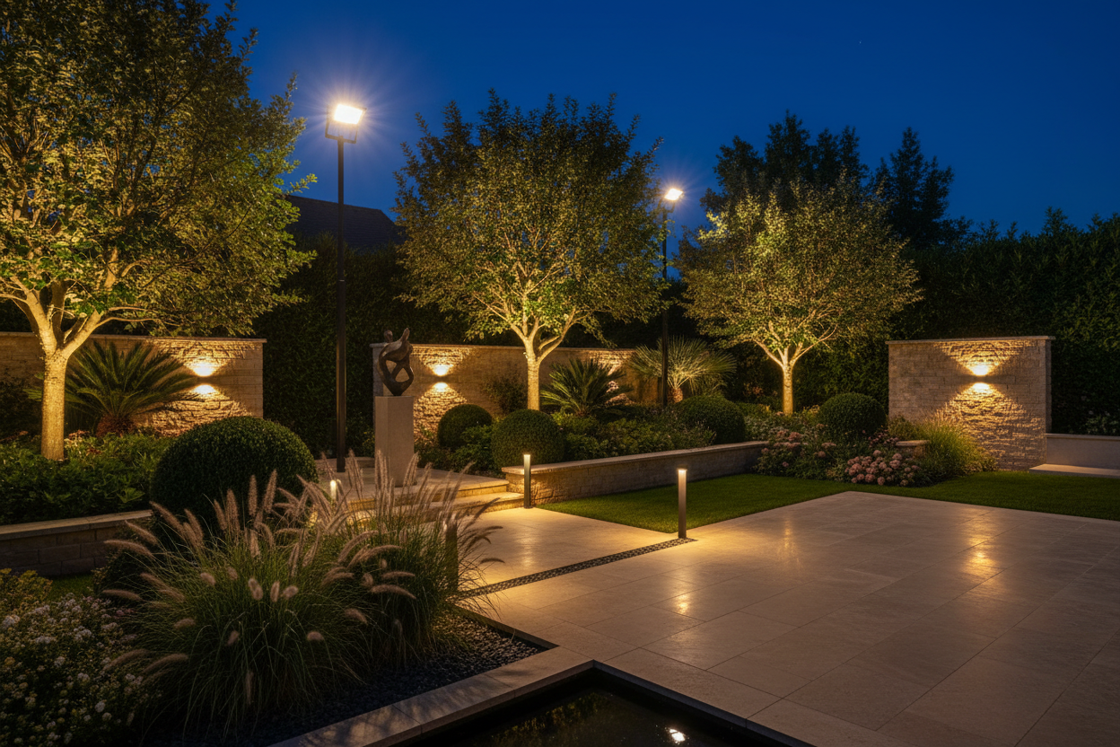 Iluminación LED para Jardines - Inversiones Austral ecommerce