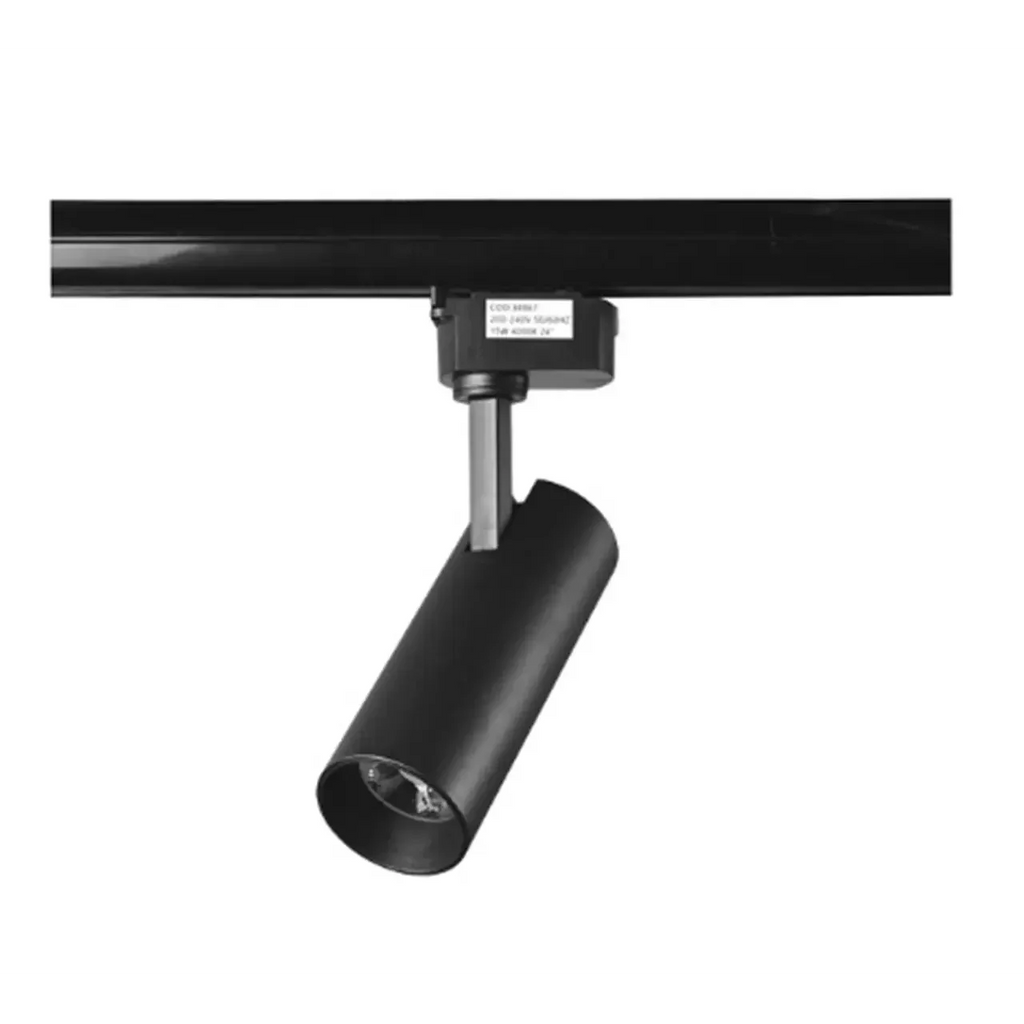 INV-Austral – Foco LED Track Light 7W blanco cálido para riel monofásico, ideal iluminación interior eficiente, 440 lm. Chile