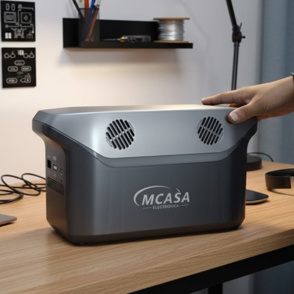 INV-Austral – Generador eléctrico portátil Inversiones Austral 300W ideal para respaldo de energía en oficina o tecnología. Chile