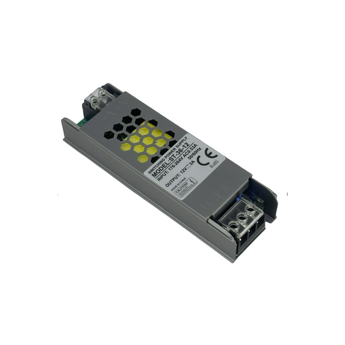 Fuente de Poder LED 24V 75W 3A Interior Metálica - Switching
