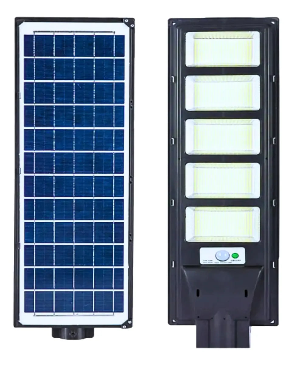 Foco Solar LED 1400W Exterior con Sensor de Movimiento - Luz Blanca Fría