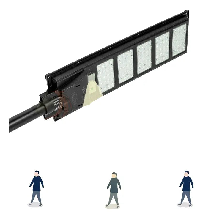 Foco Solar LED 1400W Exterior con Sensor de Movimiento - Luz Blanca Fría