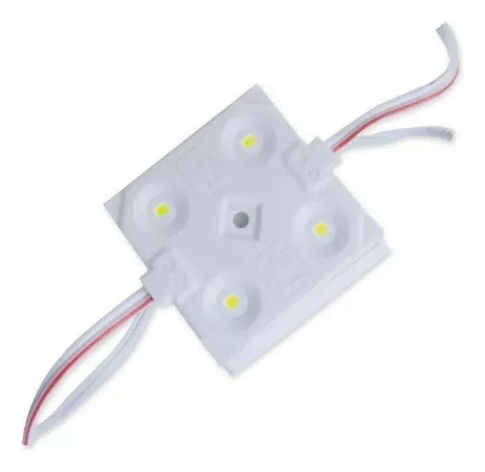 Modulo Led 2835 12v Luz Neutra Pack 10 Módulos De 4 Led Ip65 Blanco Neutro