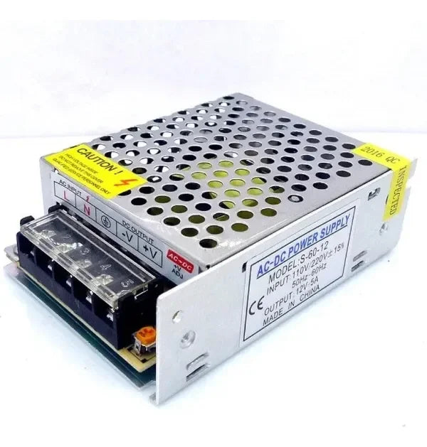 INV-Austral – Fuente de poder 12V 3A 36W para cintas LED, electrónica y sistemas de iluminación eficiente en hogares. Chile