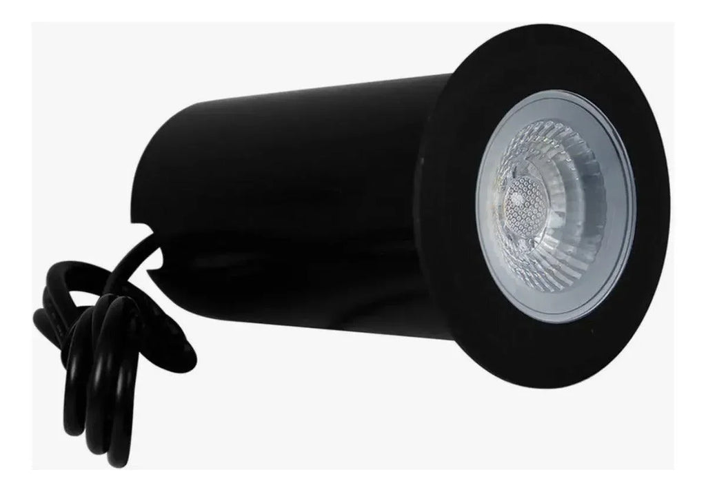 INV-Austral – Foco LED empotrado luz cálida 4,5W IP67, ideal para iluminación exterior resistente al agua. Chile