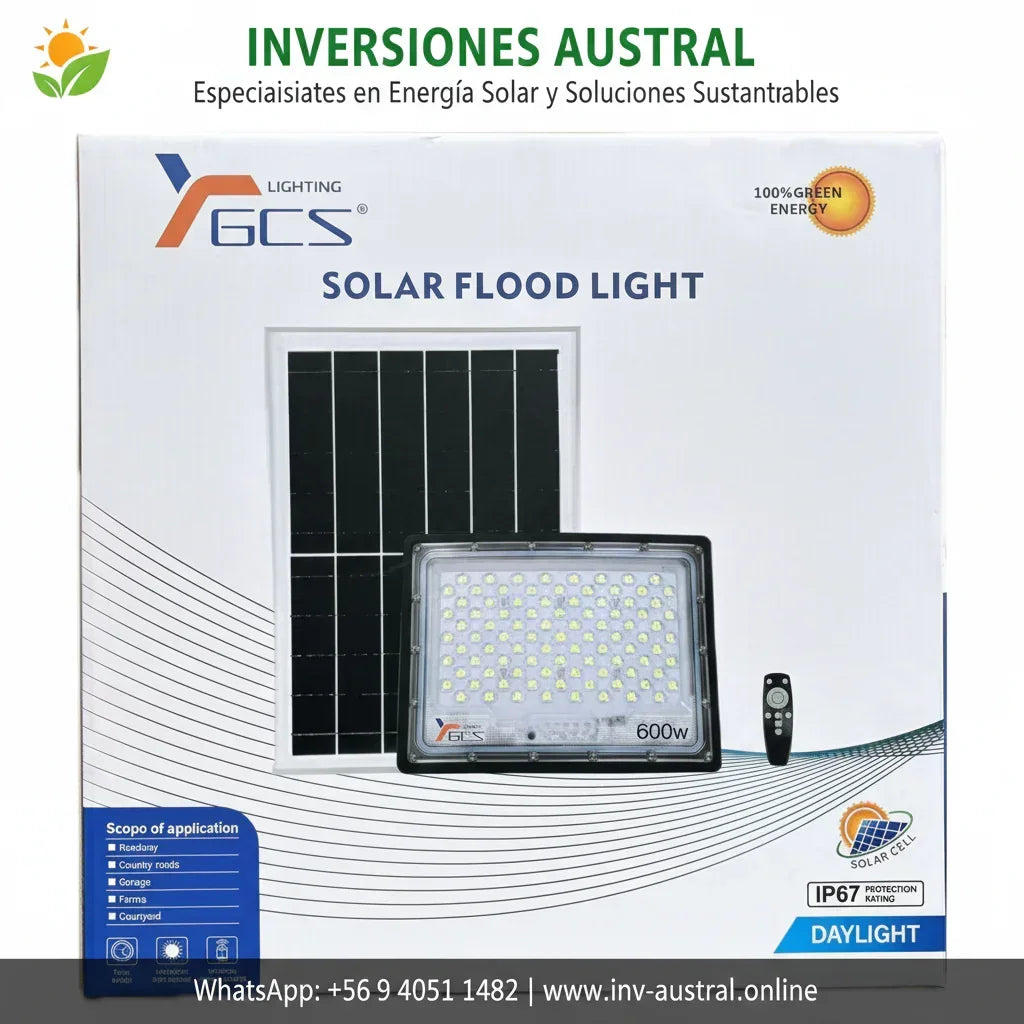 Reflector Solar 600W - Inversiones Austral